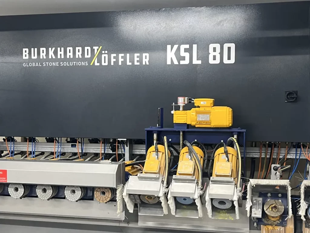 Kantenschleifmaschine von Burkhardt u. Löffler