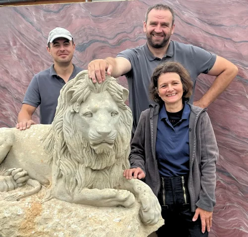 Karin Grobe und Team